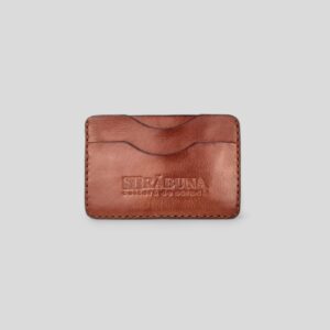 card holder leather strabuna